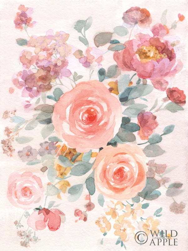 Reproduction of September Blooming I by Danhui Nai - Wall Decor Art