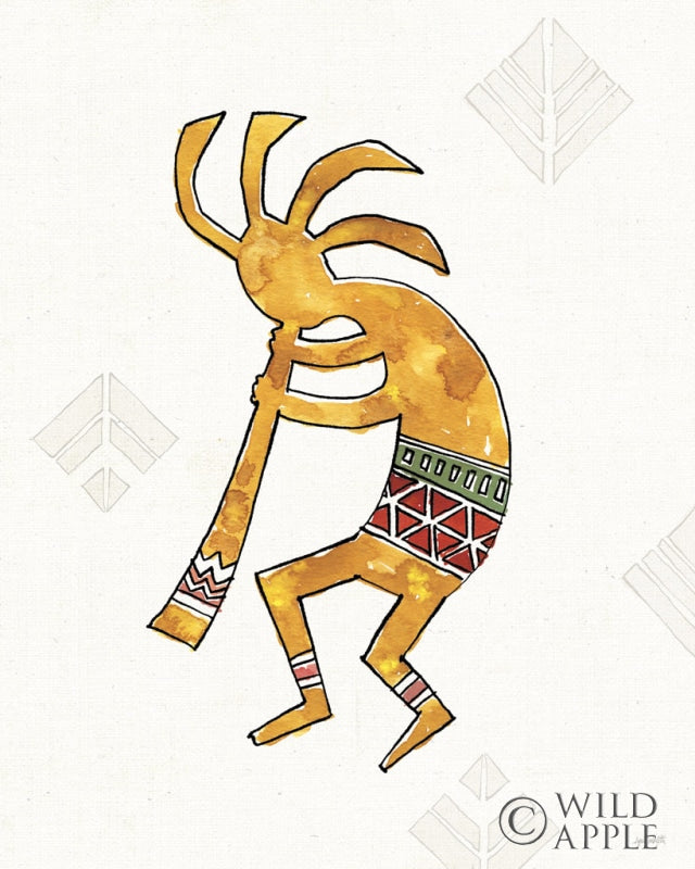 Reproduction of Southwest Flair III by Anne Tavoletti - Wall Decor Art