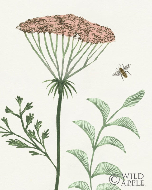 Reproduction of Springtime III Warm by Sara Zieve Miller - Wall Decor Art