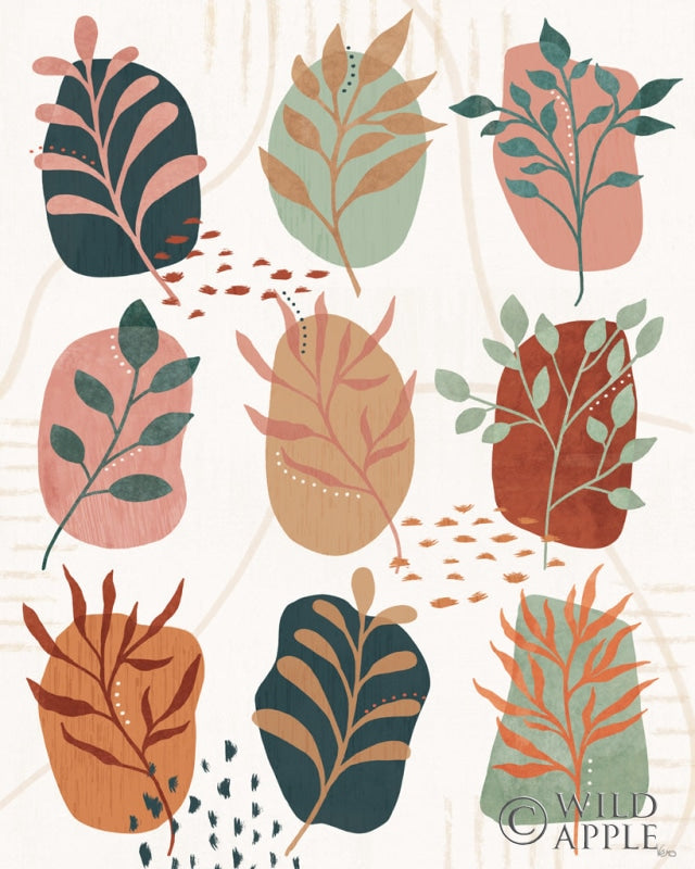 Reproduction of Abstract Blossom IX by Veronique Charron - Wall Decor Art