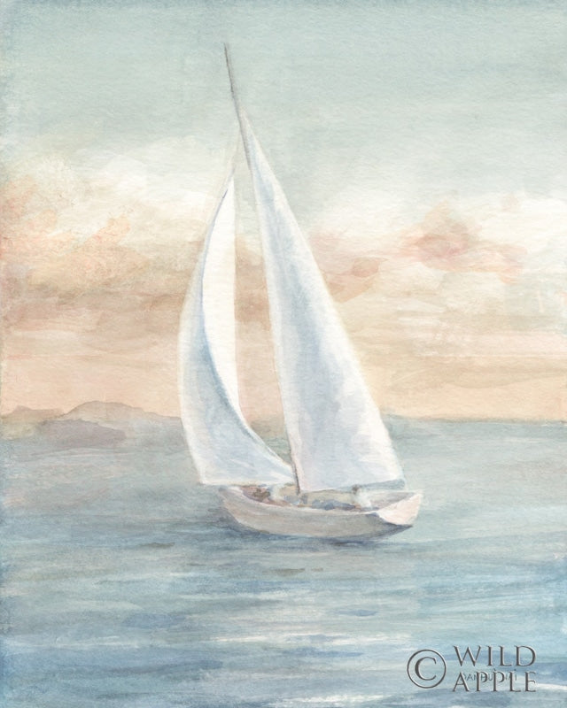 Reproduction of Full Sail I Crop by Danhui Nai - Wall Decor Art