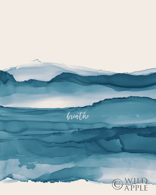 Reproduction of Coastal Ink I Eventide Crop I Breathe by Chris Paschke - Wall Decor Art