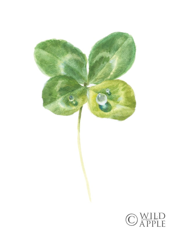 Reproduction of Lucky Clover II by Danhui Nai - Wall Decor Art