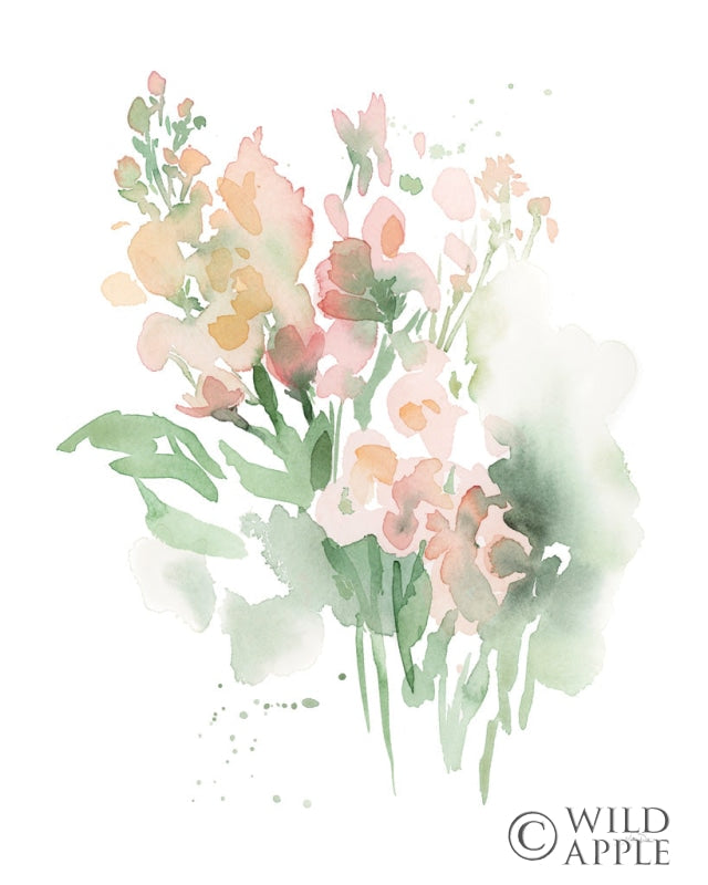 Reproduction of Vibrant Blooms I by Katrina Pete - Wall Decor Art