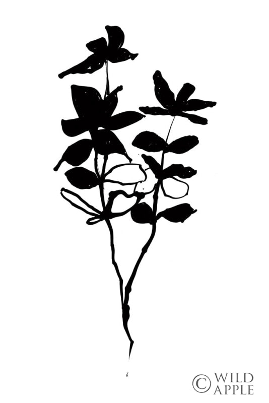 Silhouette Floral I