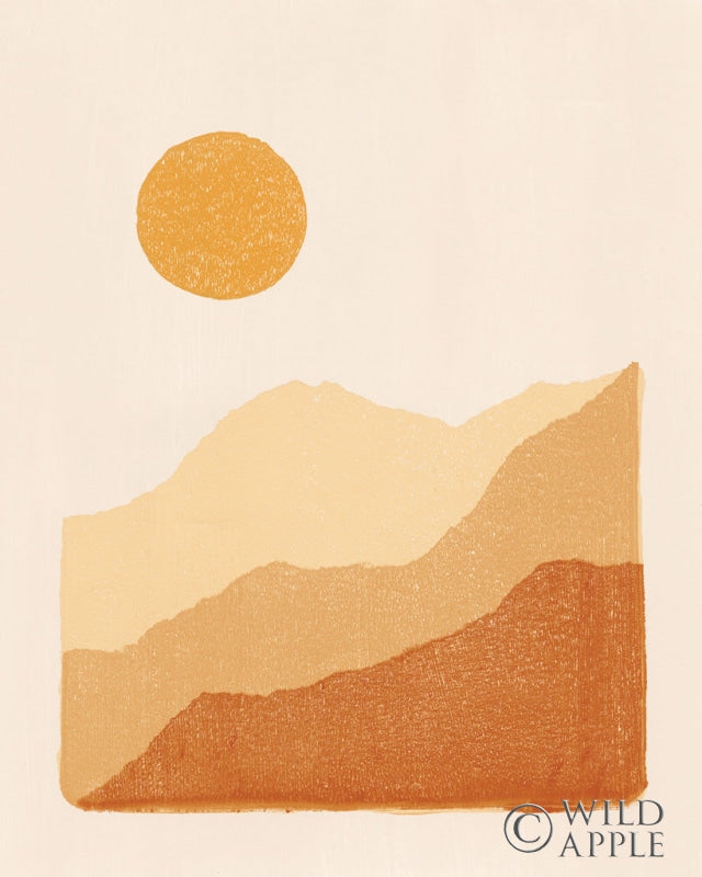 Reproduction of Rise Warm by Moira Hershey - Wall Decor Art