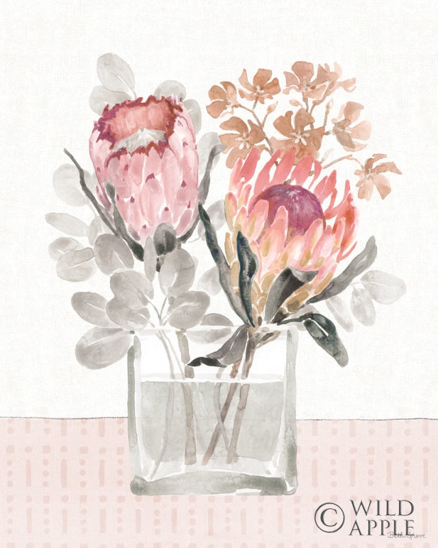 Reproduction of Petal Passion IV Soft Boho by Beth Grove - Wall Decor Art