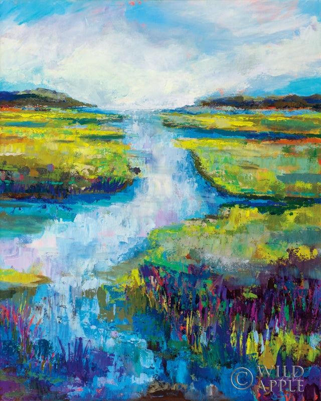 Reproduction of Barn Island View by Jeanette Vertentes - Wall Decor Art