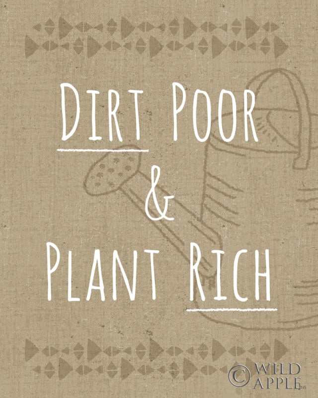 Reproduction of Home Grown VIII by Jess Aiken - Wall Decor Art