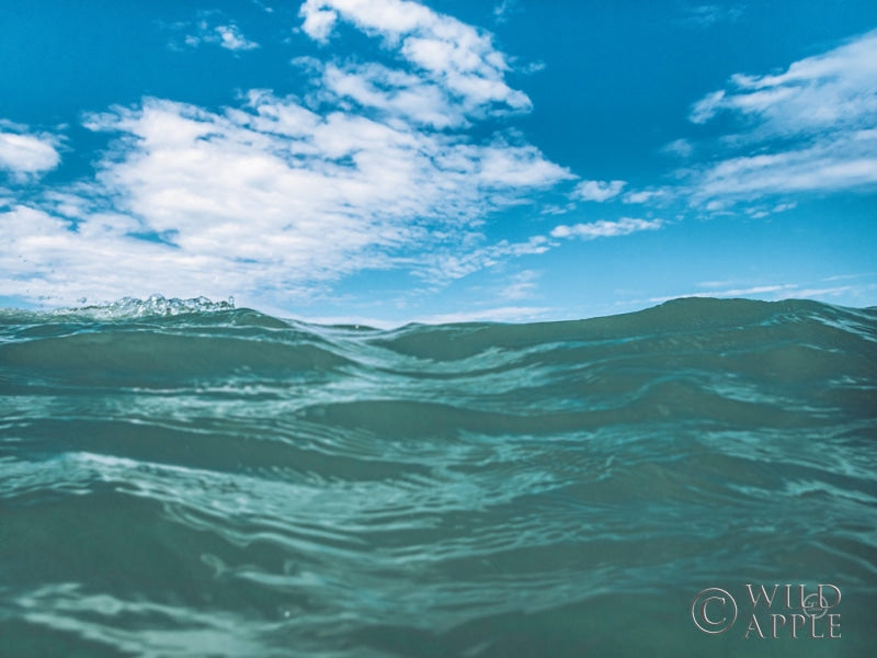 Reproduction of Dominican Oceans II by Nathan Larson - Wall Decor Art