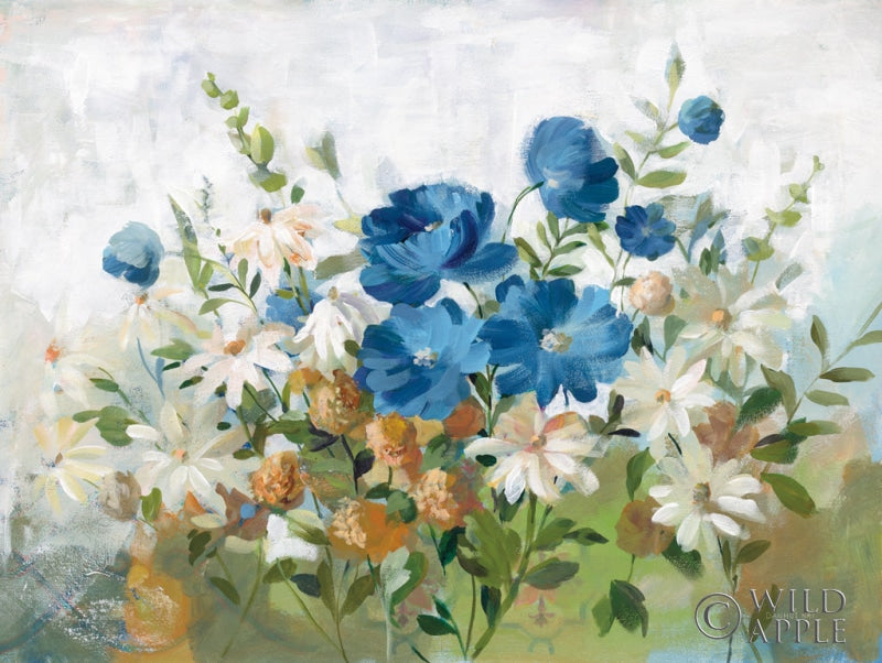 Reproduction of Wild Hillside by Danhui Nai - Wall Decor Art