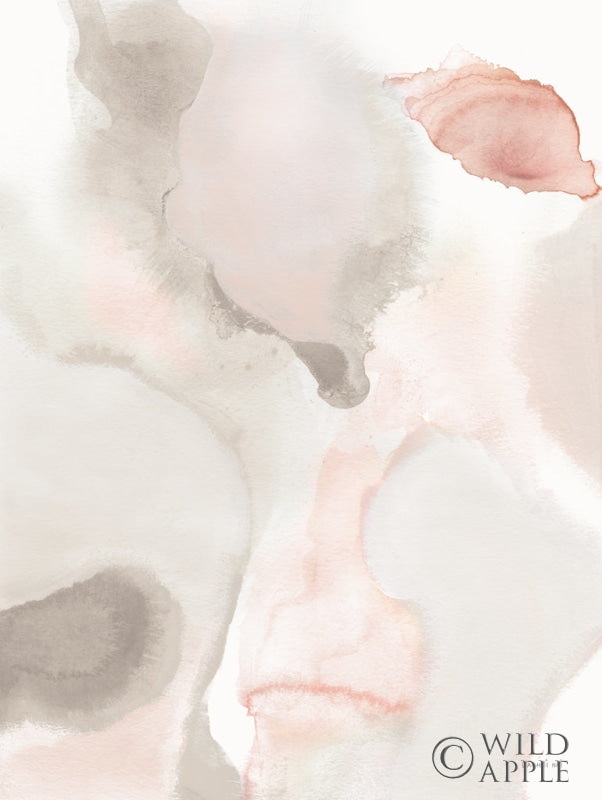 Reproduction of Pastel and Neutral Abstract I by Danhui Nai - Wall Decor Art