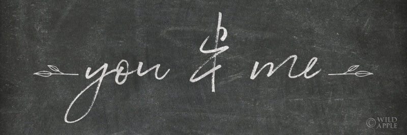 Reproduction of You and Me by Sarah Adams - Wall Decor Art