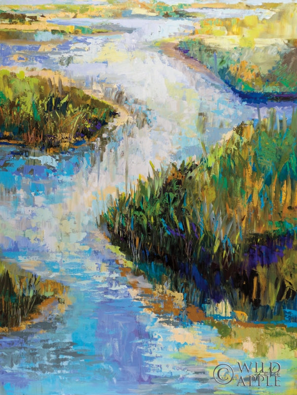 Reproduction of Water Walkway by Jeanette Vertentes - Wall Decor Art