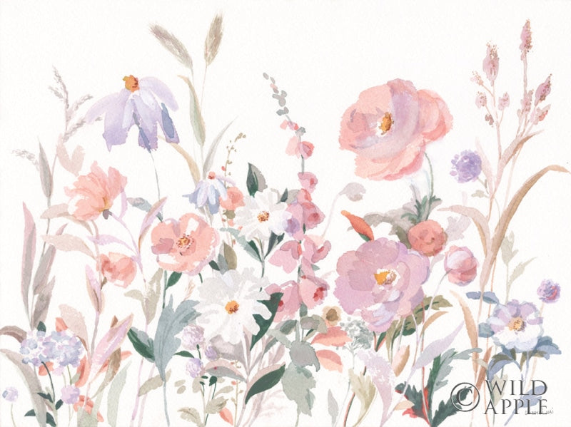 Reproduction of Boho Wildflowers by Danhui Nai - Wall Decor Art