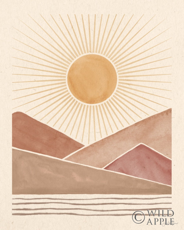 Reproduction of Mid Century Landscape I by Janelle Penner - Wall Decor Art