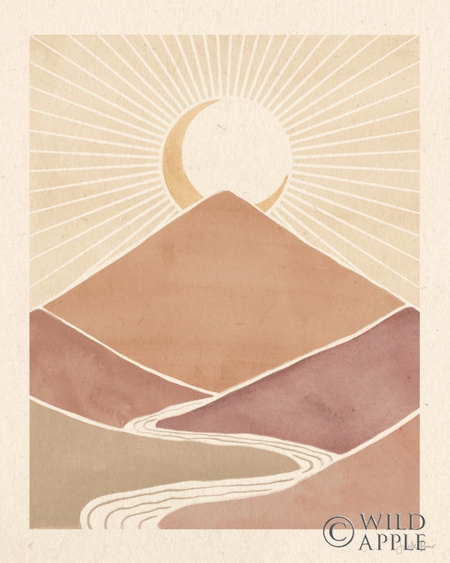 Reproduction of Mid Century Landscape II by Janelle Penner - Wall Decor Art