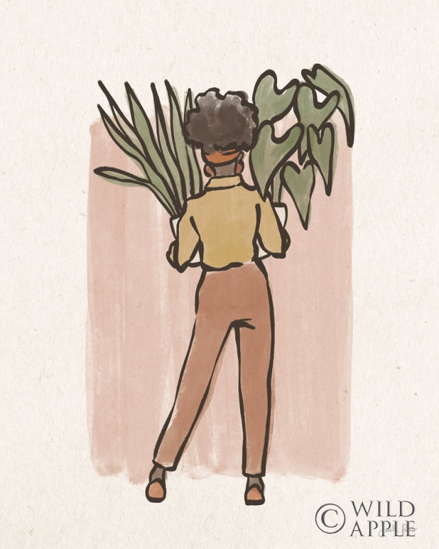 Reproduction of Plant Ladies I by Janelle Penner - Wall Decor Art