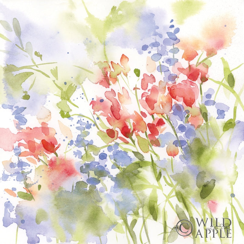 Reproduction of Spring Meadow II by Katrina Pete - Wall Decor Art