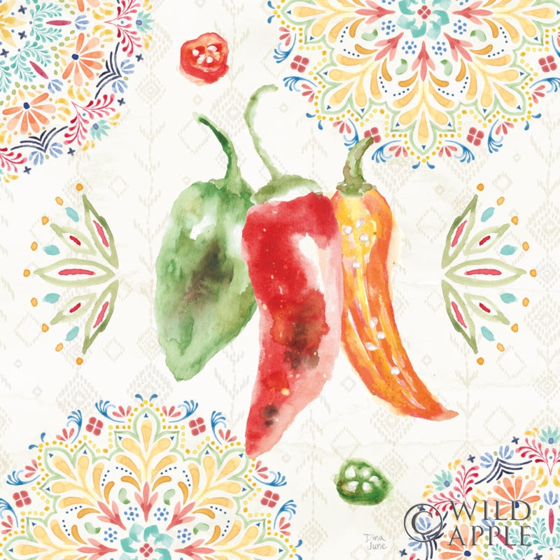 Reproduction of Sweet and Spicy II by Dina June - Wall Decor Art