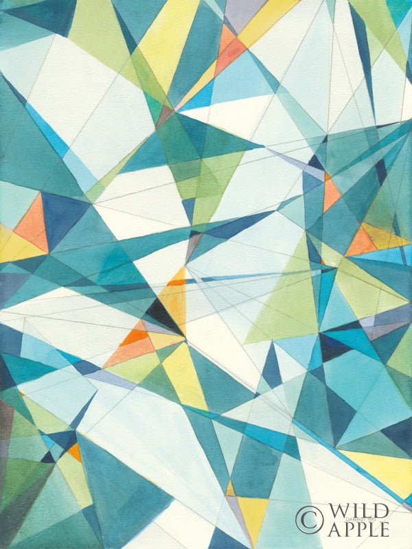 Reproduction of Prism I Oasis by Danhui Nai - Wall Decor Art