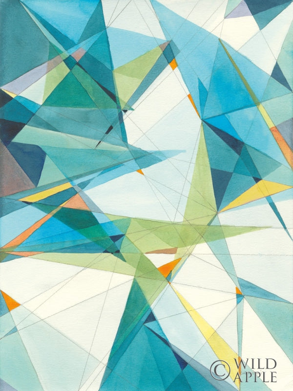 Reproduction of Prism II Oasis by Danhui Nai - Wall Decor Art