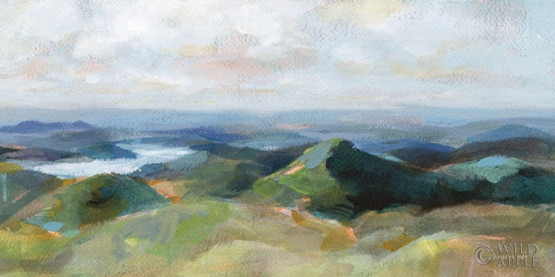 Reproduction of Above the Lakes Crop by Danhui Nai - Wall Decor Art
