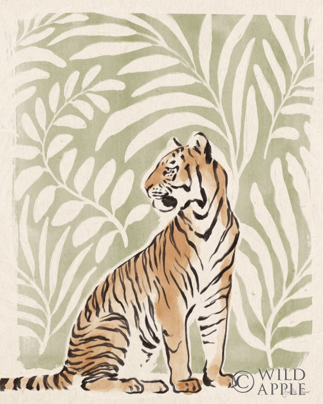 Reproduction of Jungle Cats II by Janelle Penner - Wall Decor Art