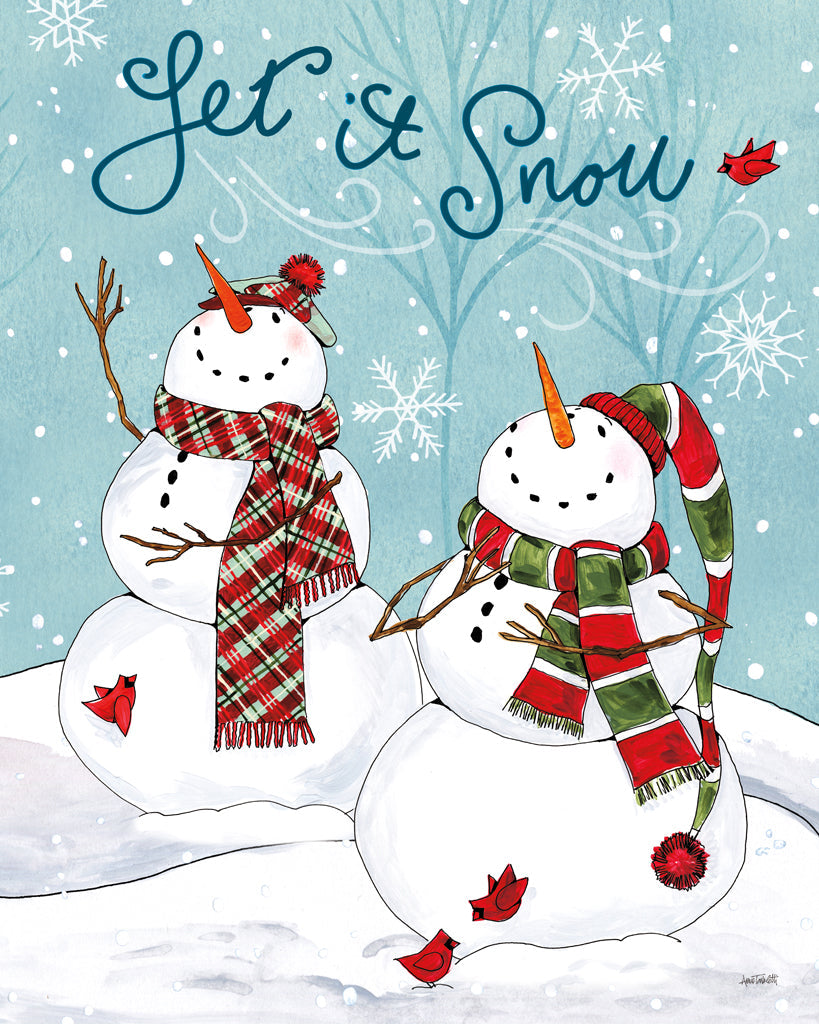 Reproduction of Snowplace Like Home X by Anne Tavoletti - Wall Decor Art