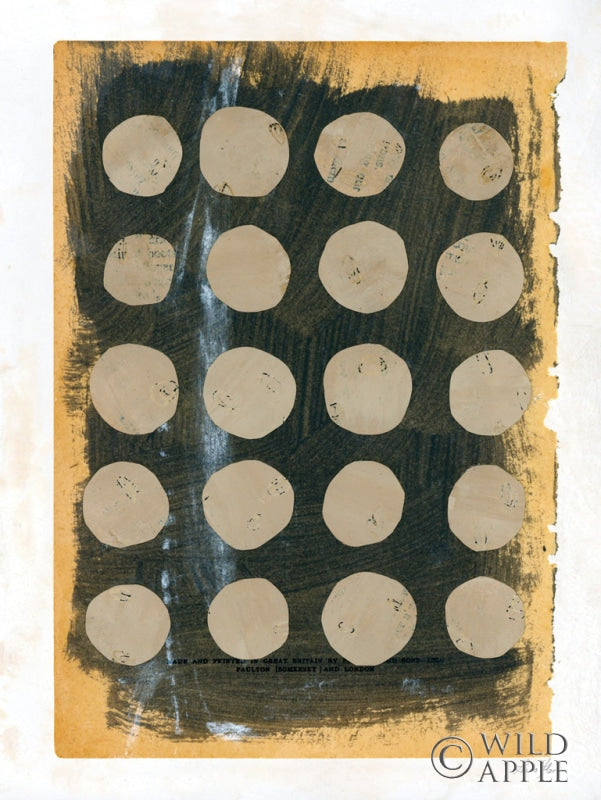 Reproduction of Neutral Collage I by Laura Horn - Wall Decor Art