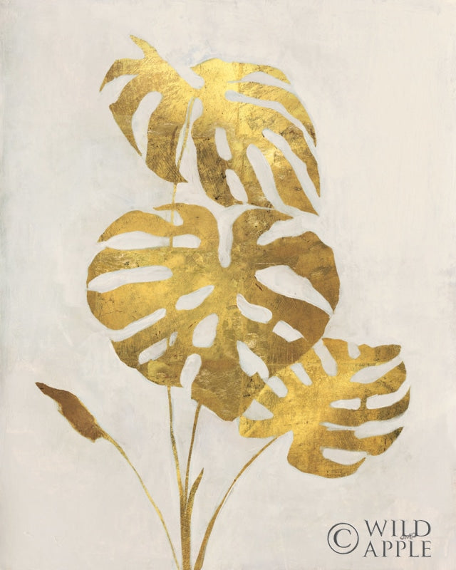 Reproduction of Gilded Palm Botanical I by Julia Purinton - Wall Decor Art
