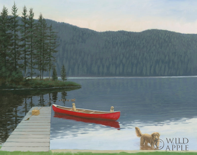 Reproduction of Happy Place III by James Wiens - Wall Decor Art