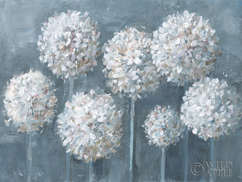 Reproduction of Simple Agapanthus by Danhui Nai - Wall Decor Art