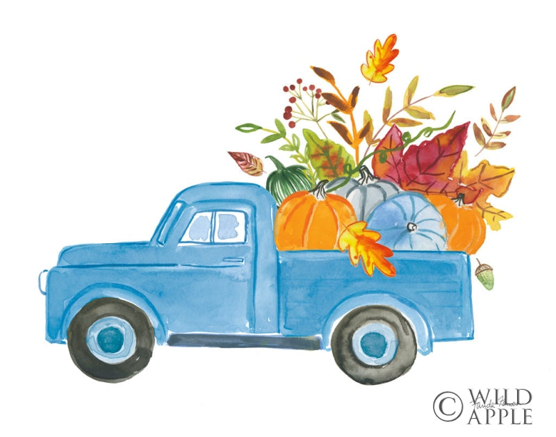 Reproduction of Autumn Harvest II by Farida Zaman - Wall Decor Art
