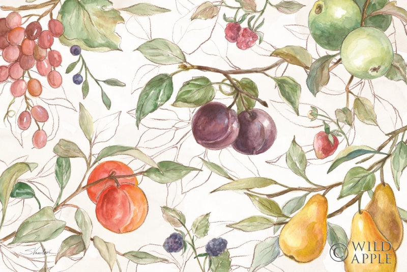 Reproduction of In the Orchard VI by Silvia Vassileva - Wall Decor Art