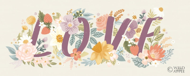 Reproduction of Spring Garden IX by Laura Marshall - Wall Decor Art