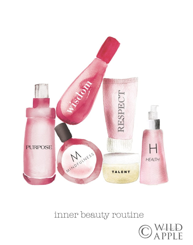 Reproduction of Inner Beauty III by Mercedes Lopez Charro - Wall Decor Art