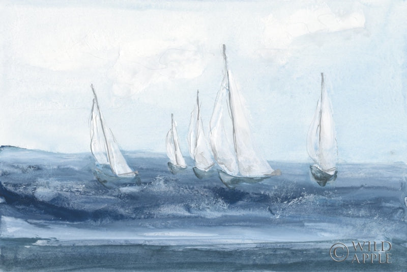 Reproduction of Group Sail I by Chris Paschke - Wall Decor Art