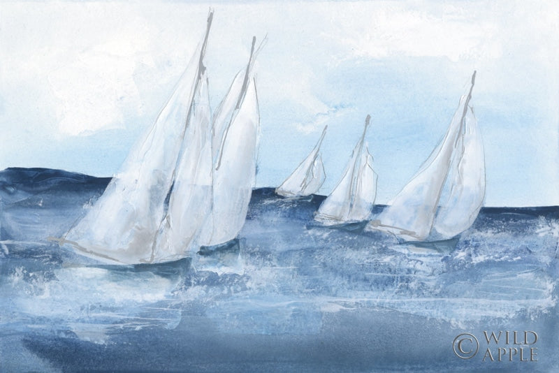 Reproduction of Group Sail III by Chris Paschke - Wall Decor Art