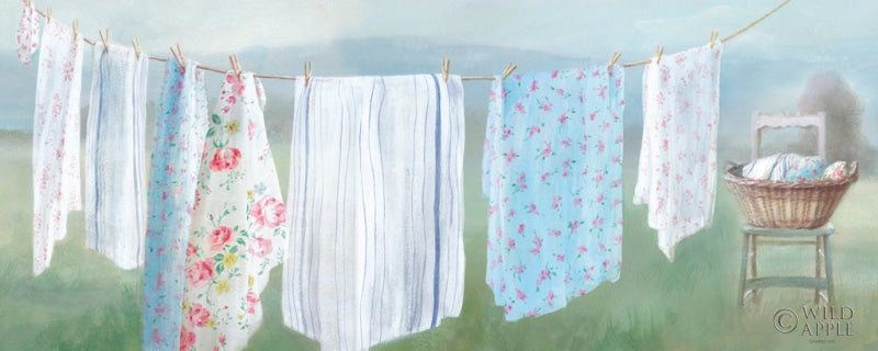 Reproduction of Laundry Day IX by Danhui Nai - Wall Decor Art