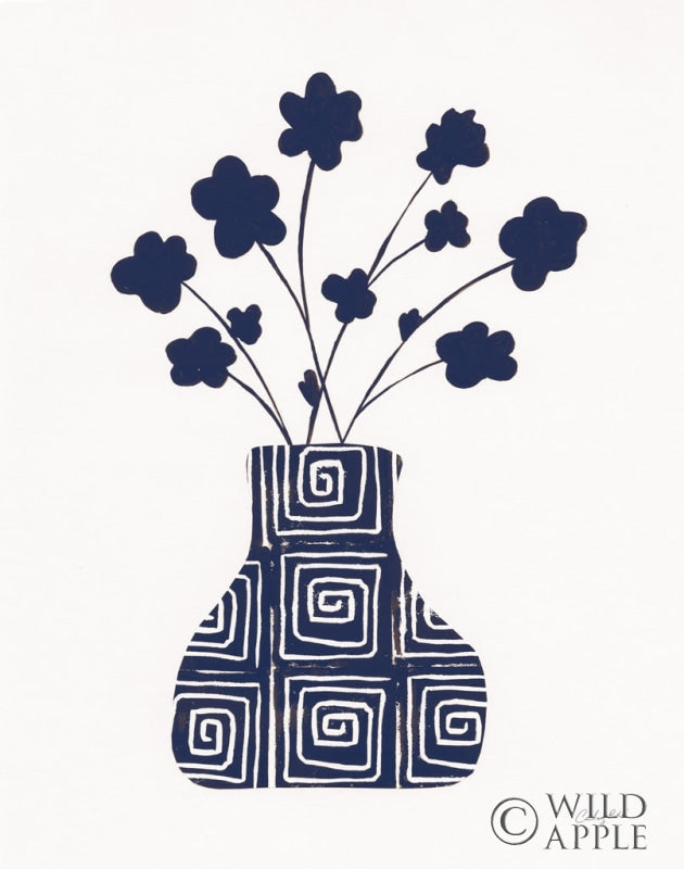 Reproduction of Shadow Vessel II Navy by Courtney Prahl - Wall Decor Art