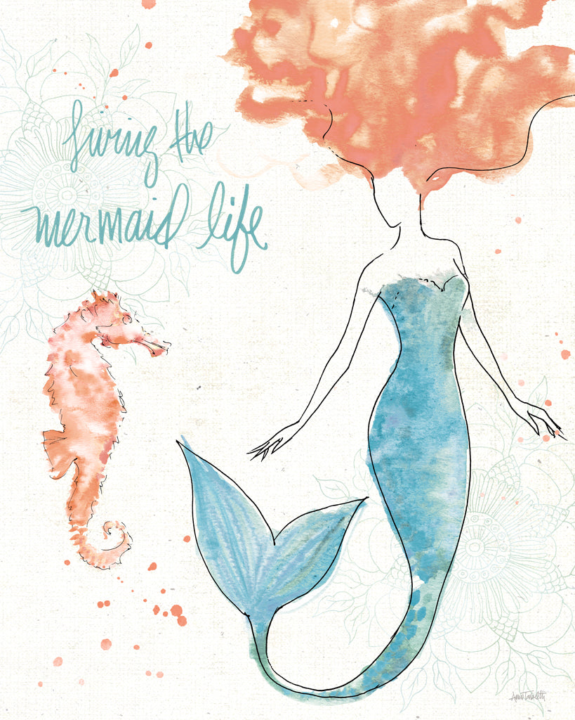 Reproduction of Sea Sirens II by Anne Tavoletti - Wall Decor Art