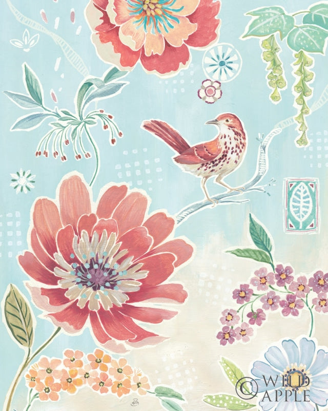 Reproduction of Happy Meadow VI by Daphne Brissonnet - Wall Decor Art