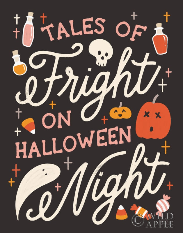 Reproduction of Trick or Treat VII by Laura Marshall - Wall Decor Art