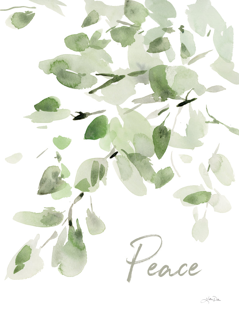 Reproduction of Cascading Branches I Peace by Katrina Pete - Wall Decor Art