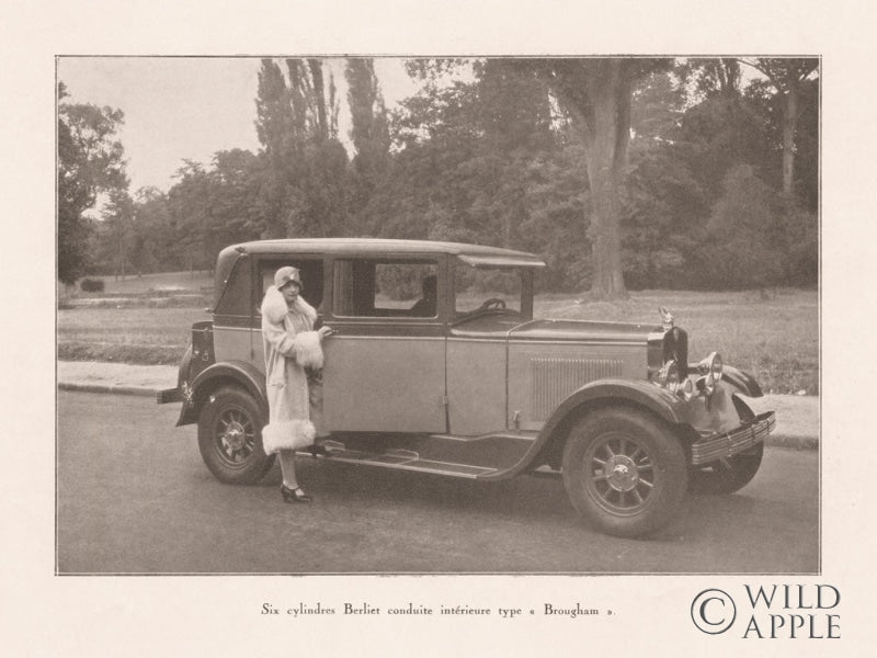 Reproduction of French Country Drive I by Wild Apple Portfolio - Wall Decor Art