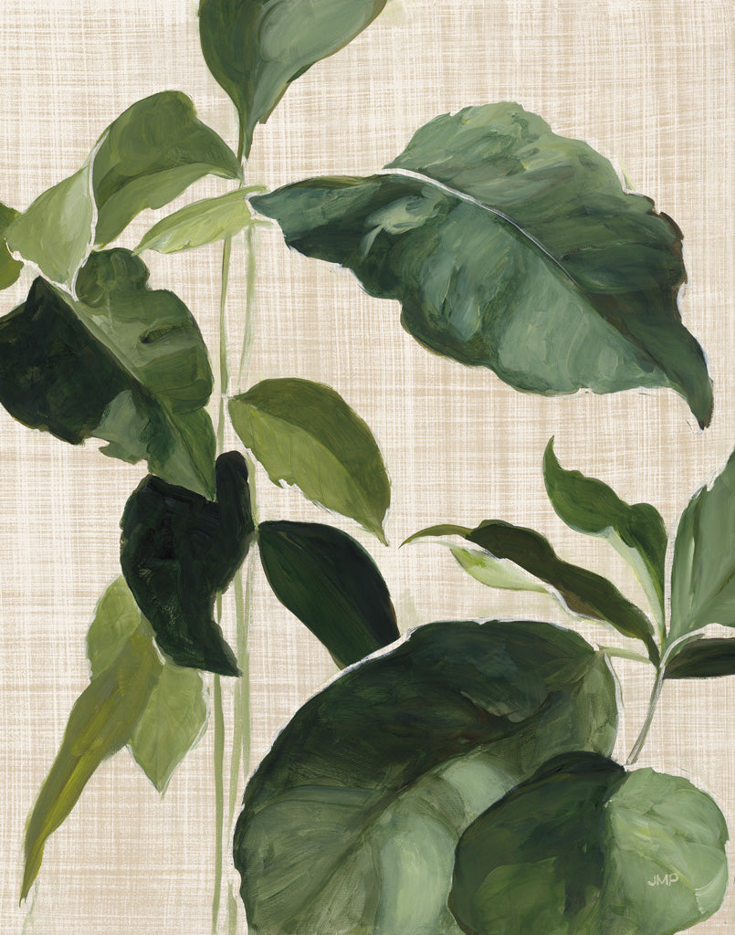 Reproduction of Tropical Study II Linen by Julia Purinton - Wall Decor Art
