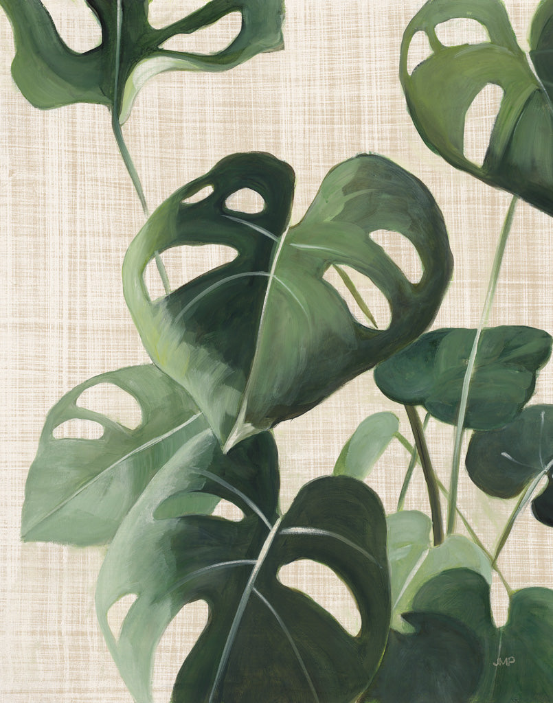 Reproduction of Tropical Study IV Linen by Julia Purinton - Wall Decor Art