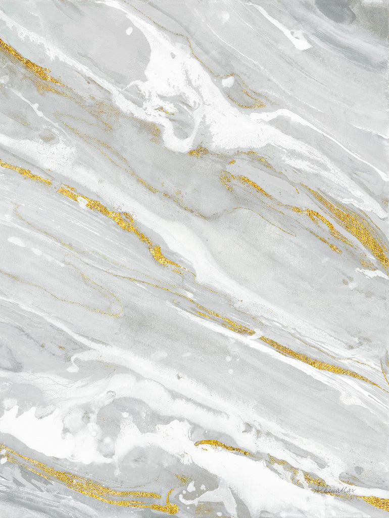 Reproduction of Going with the Flow III Neutral by Albena Hristova - Wall Decor Art