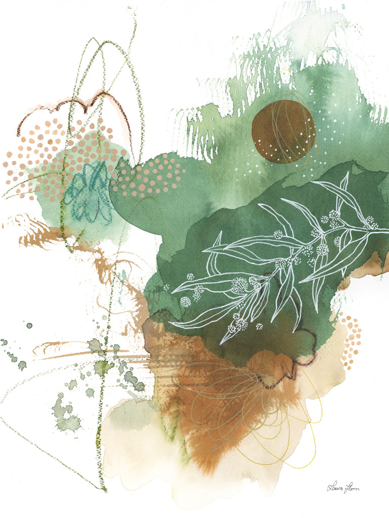 Reproduction of Nature Abstract II by Laura Horn - Wall Decor Art
